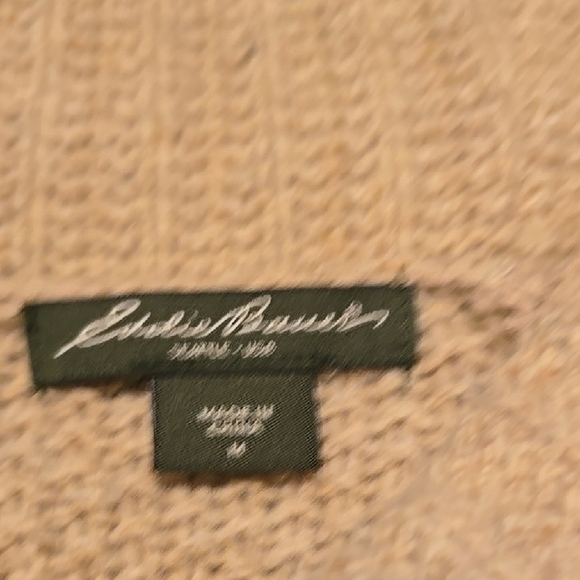 Eddie Bauer Wool Blend Knit Cardigan M - Picture 2 of 5